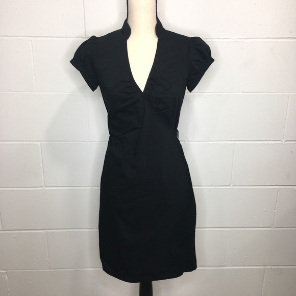 express black wrap dress